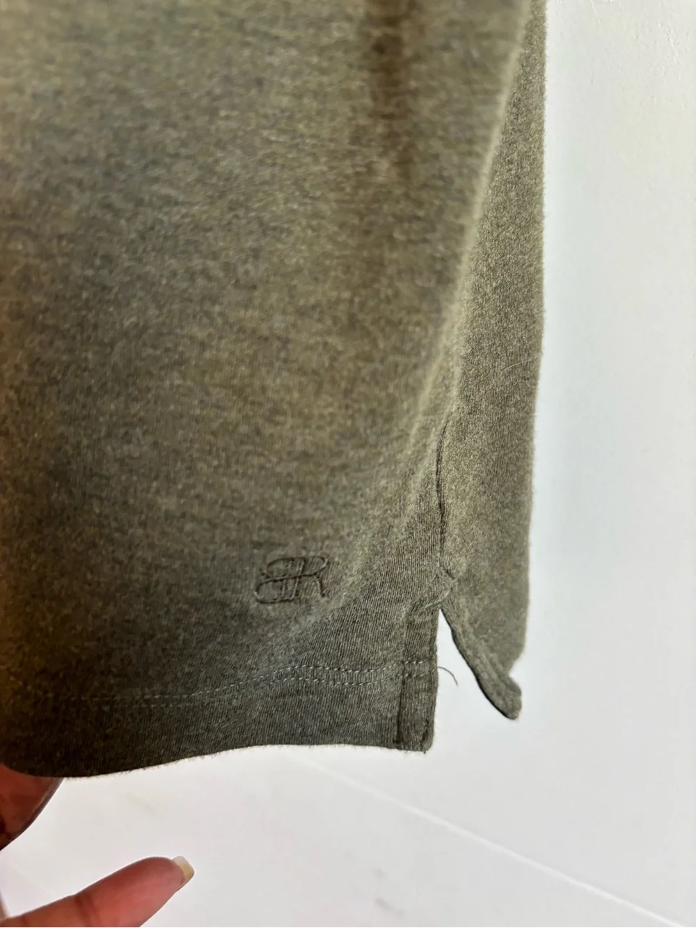 Banana Republic Men’s Soft Olive Green Polo Shirt